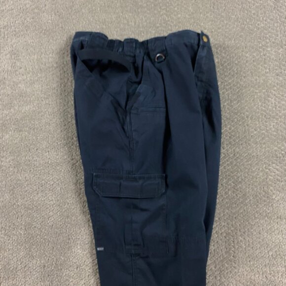 5.11 Tactical Series Ripstop Cargo Pants Men's 34 x 30 Measures 30 x 29 Blue - Picture 5 of 12